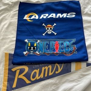 NEW Los Angeles RAMS Fan Pack - Pennant & Rally Towel🏈